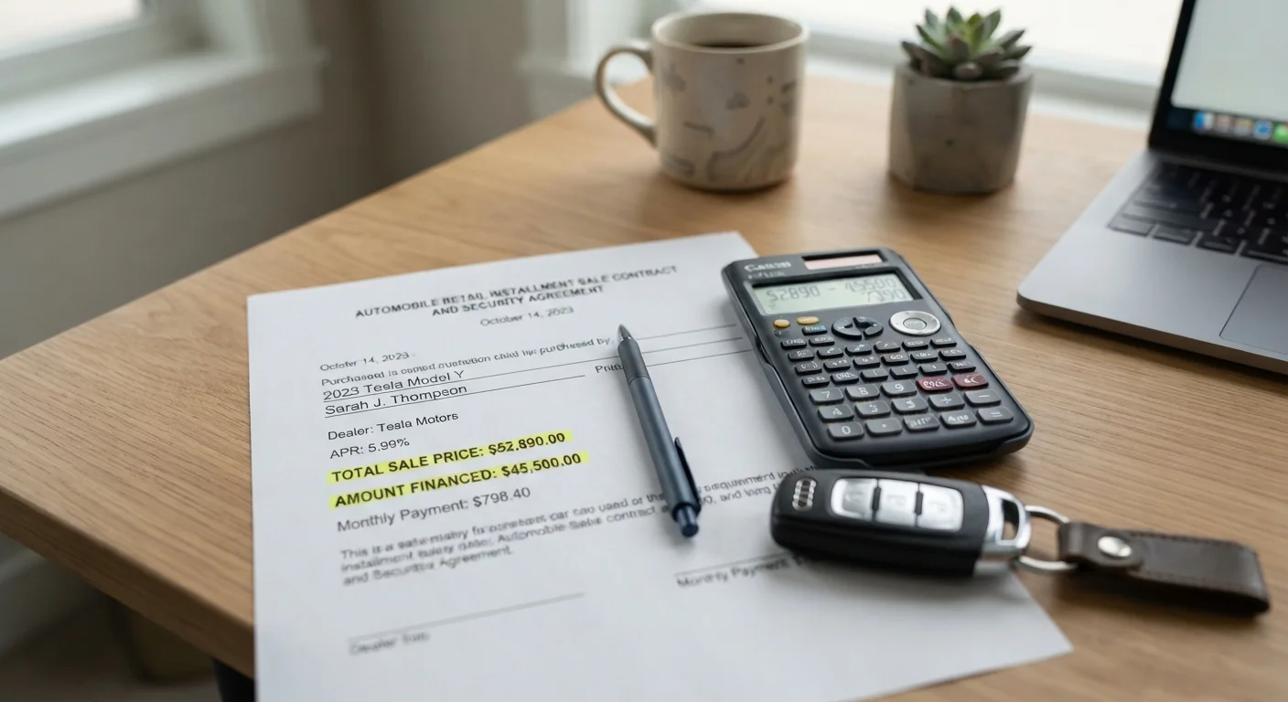 APR vs. Interest Rate on a Car Loan: They're Not the Same Number