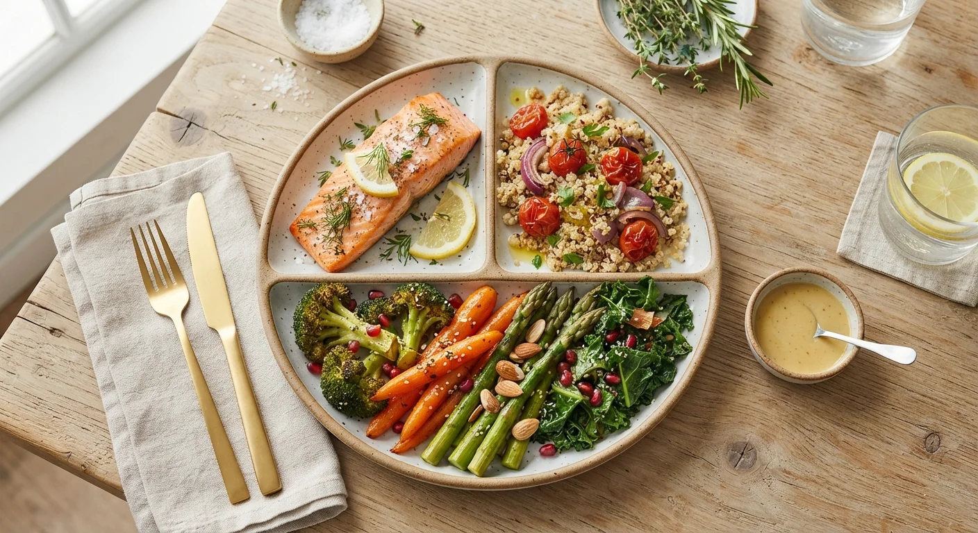 Building a Balanced Plate: Proportions That Reflect Dietary Guidance
