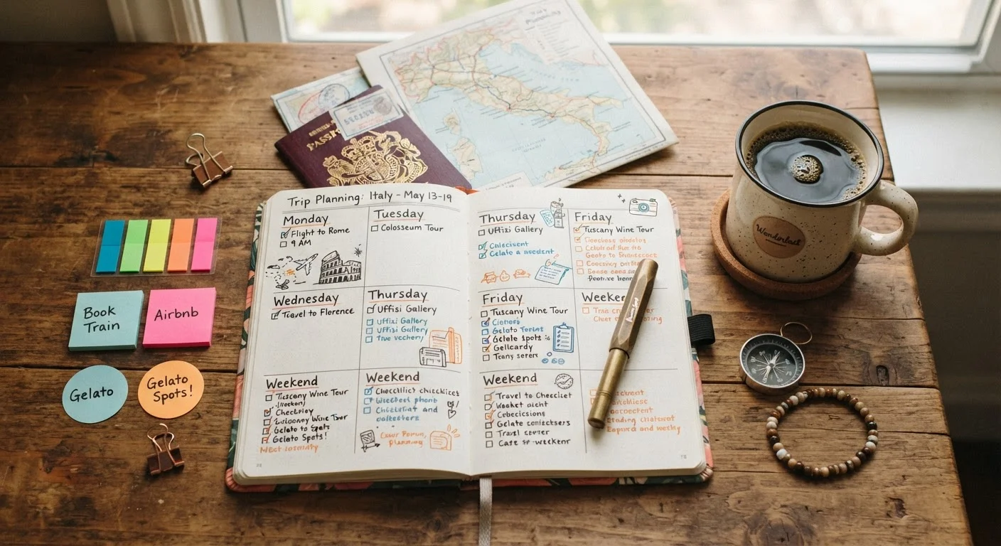 Building a Travel Itinerary That Actually Holds Up
