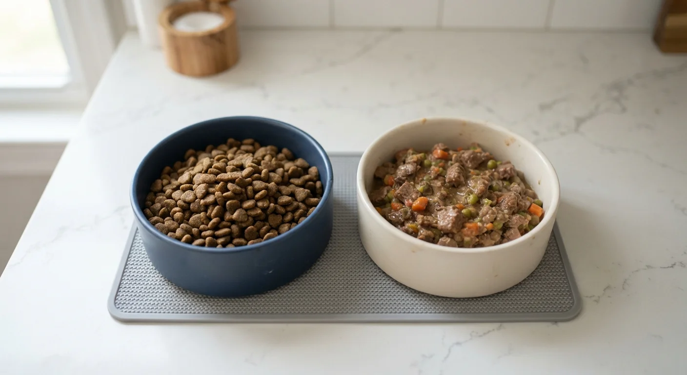 Dry Kibble vs. Wet Food: What the Difference Means for Your Pet's Health