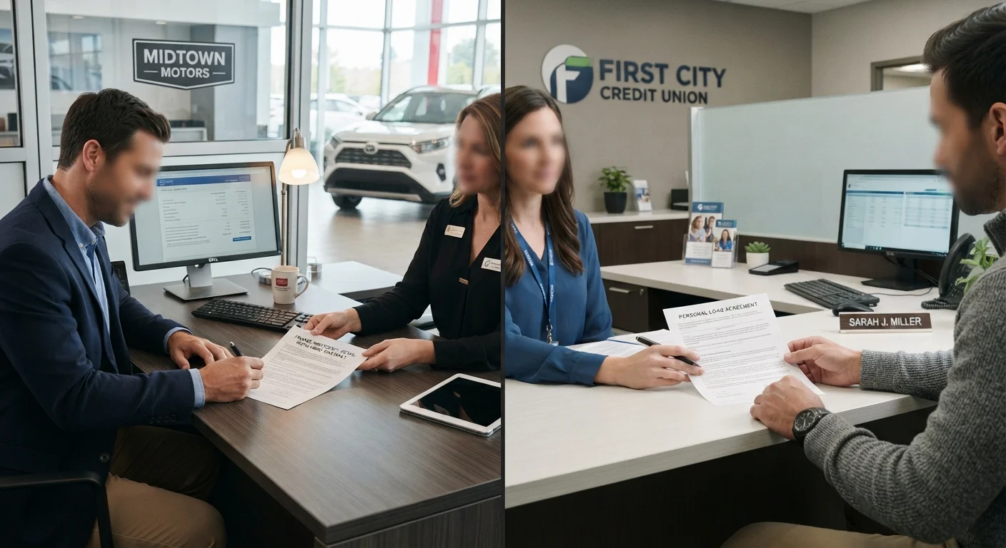 Financing Through the Dealer vs. Arranging Your Own Loan Before You Buy