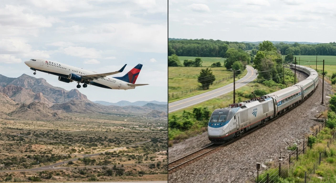 Flight vs. Train for Domestic Travel: Choosing the Right Ride