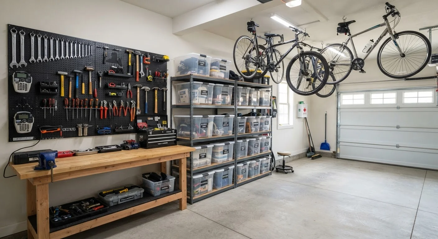 Garage Organization: Turning a Dumping Ground Into a Functional Space