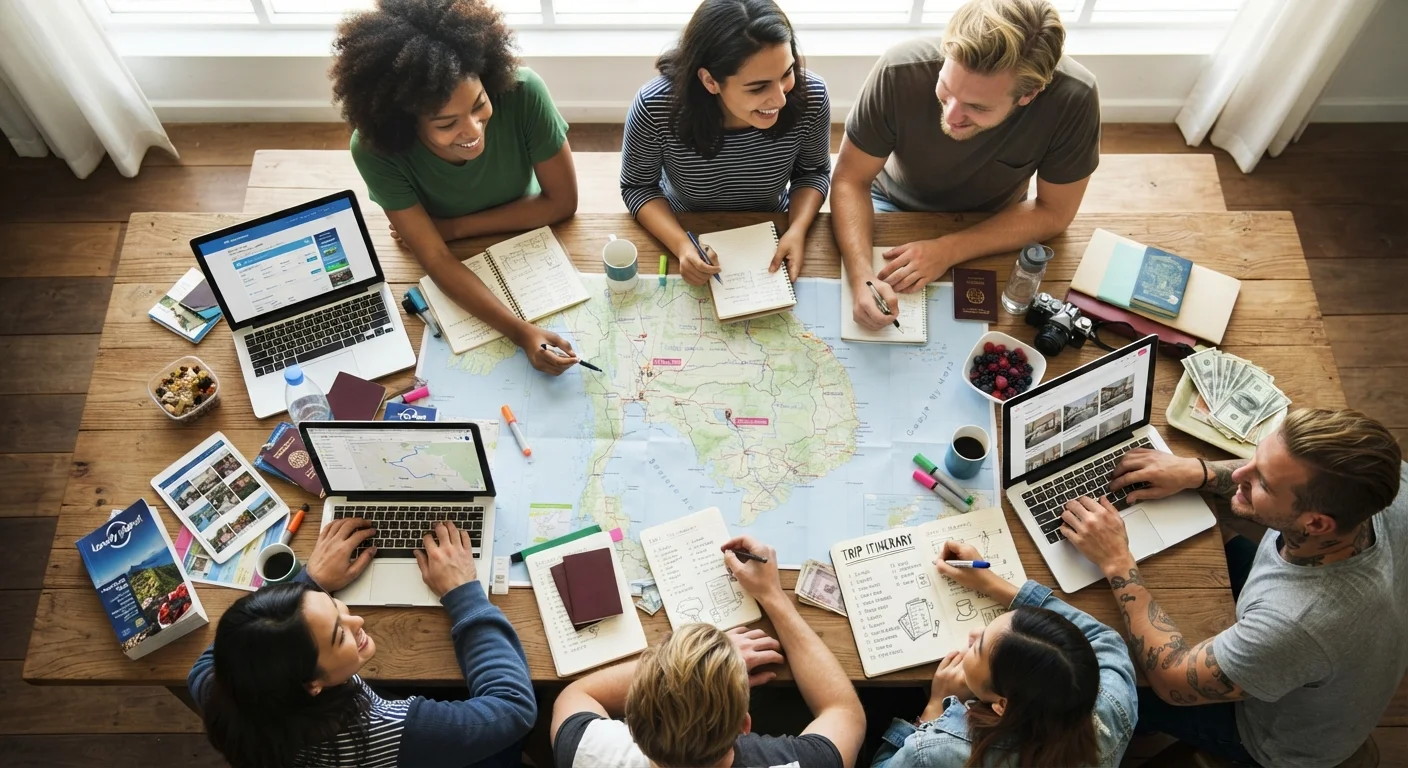 Group Travel Planning From Scratch