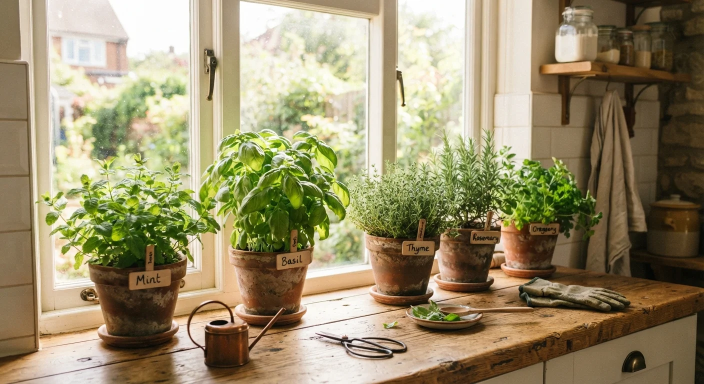 Growing Herbs at Home: From Windowsill to Garden Bed