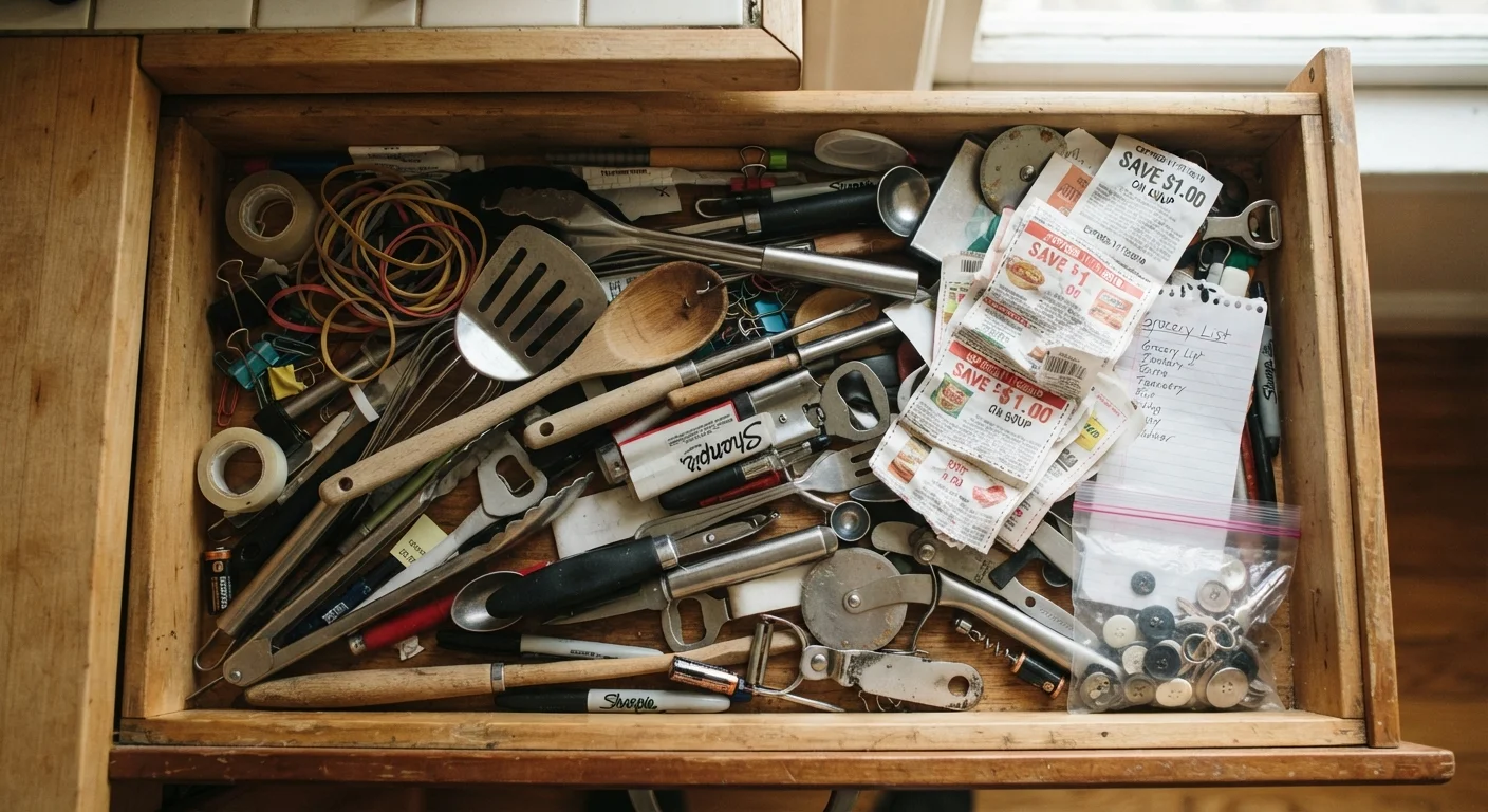 Kitchen Drawer Chaos: What's Actually Causing It and How to Fix It