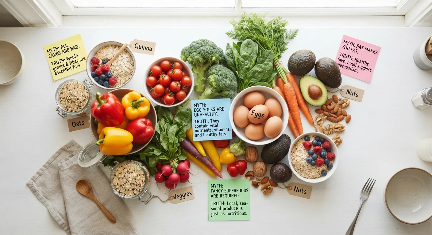 Persistent Nutrition Myths That Research Has Repeatedly Challenged