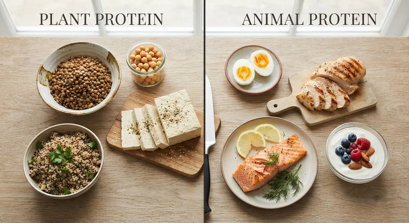 Protein from Plants vs. Animal Sources: How They Compare Nutritionally