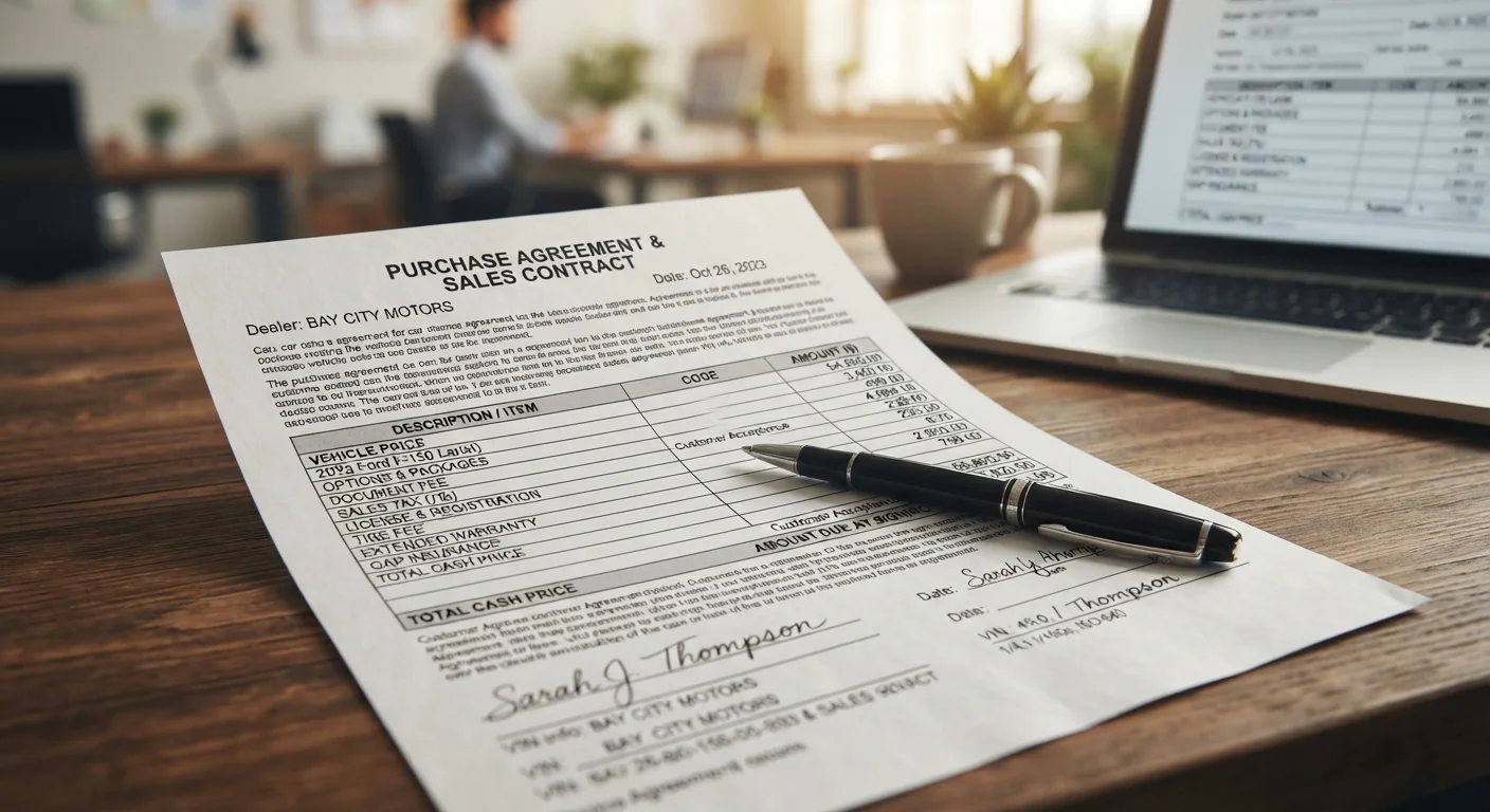 Reading a Dealer's Out-the-Door Quote: Fees Worth Paying and Fees Worth Questioning