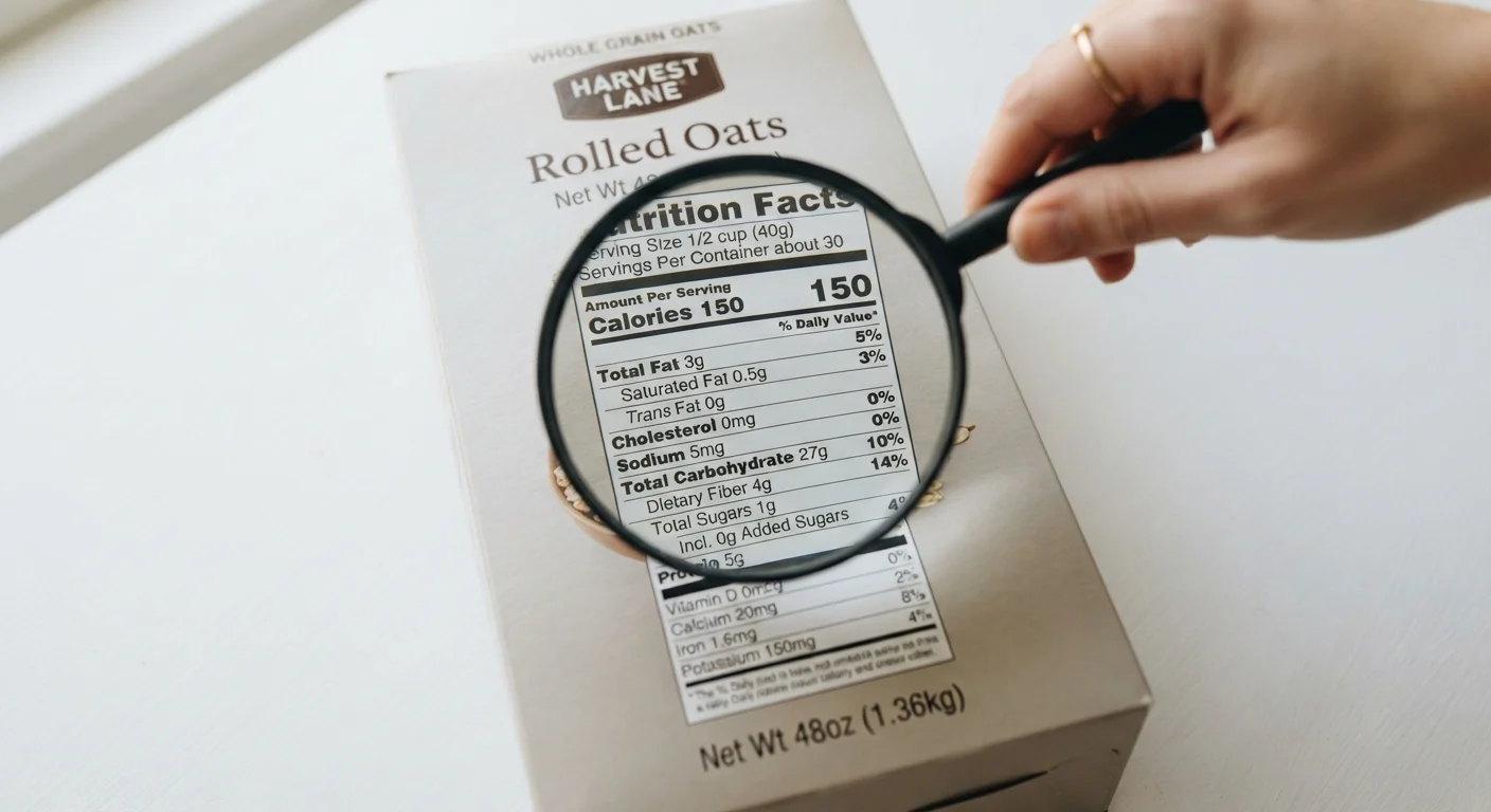 Reading a Nutrition Label Without Getting Lost in the Numbers