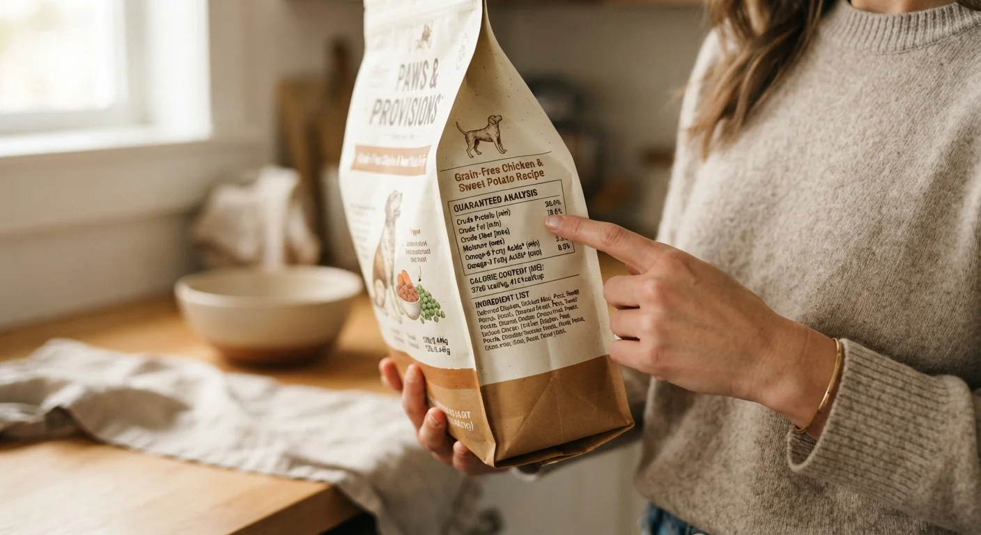 Reading a Pet Food Label Without Getting Lost in the Fine Print