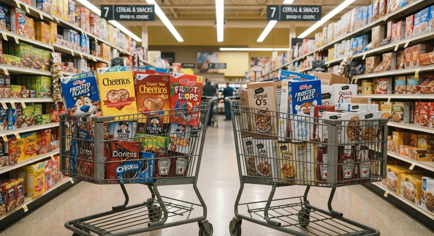 Store Brands vs. Name Brands: What You're Actually Paying For