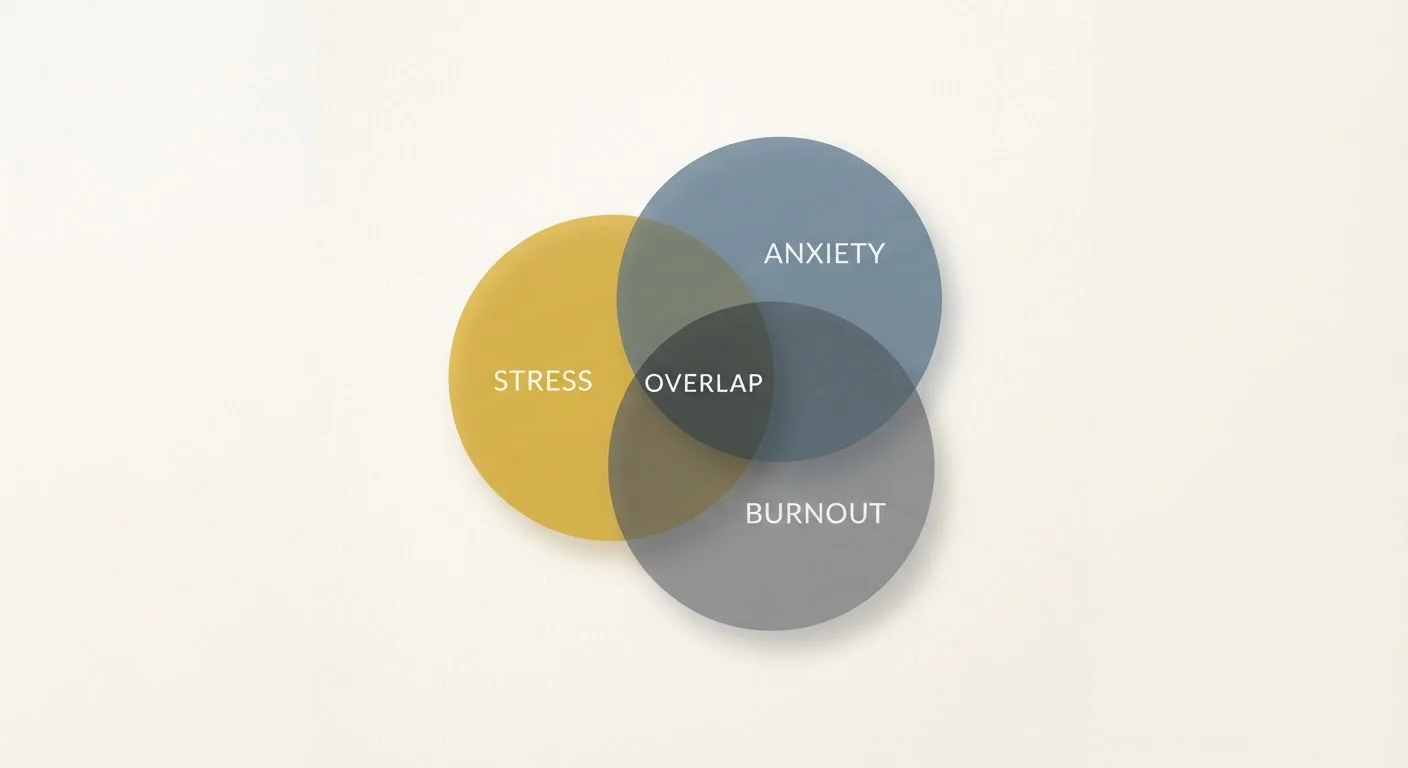 Stress, Anxiety, and Burnout: Understanding Where One Ends and Another Begins