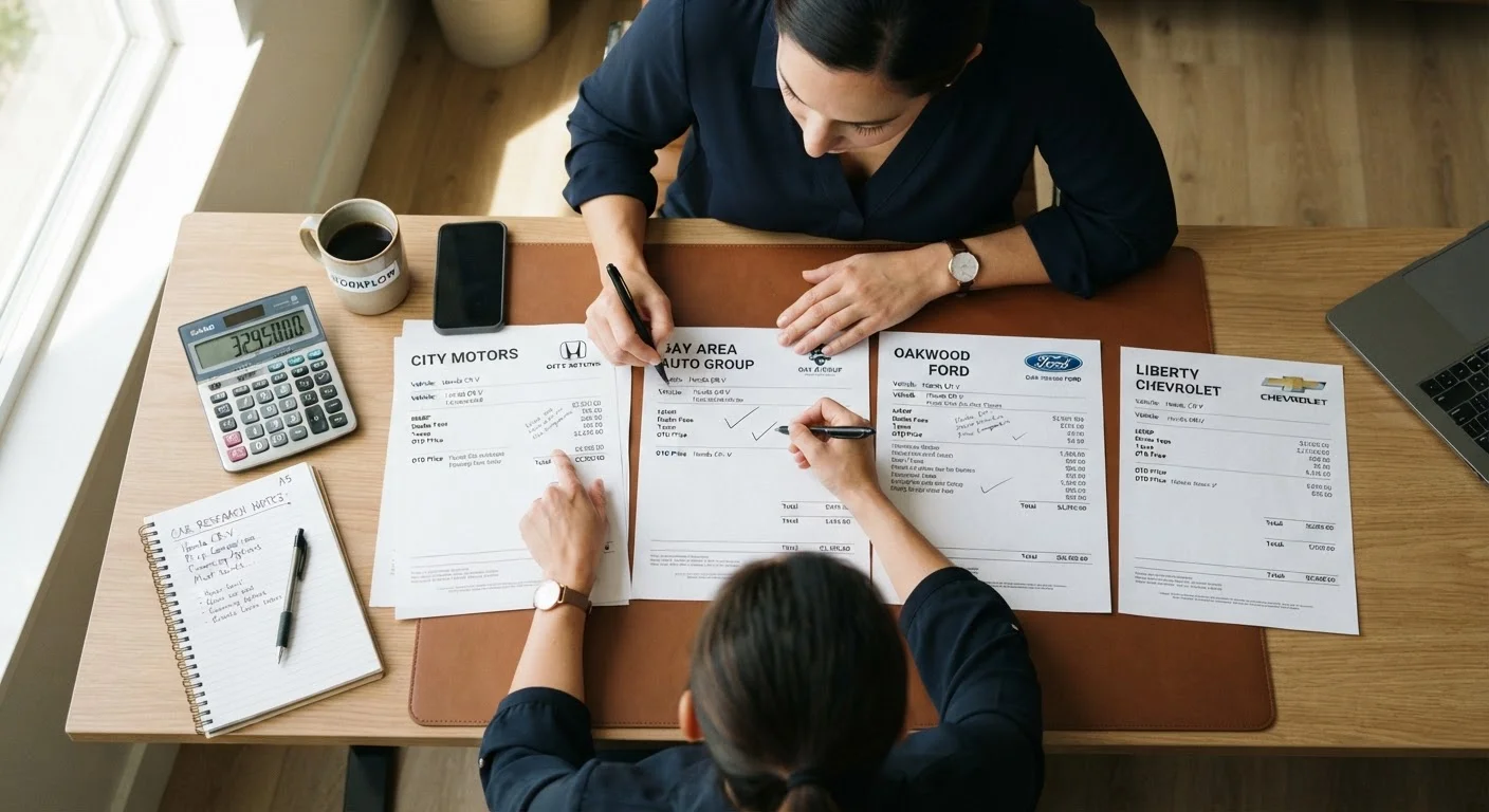 Using Competing Dealer Quotes as a Negotiation Tool