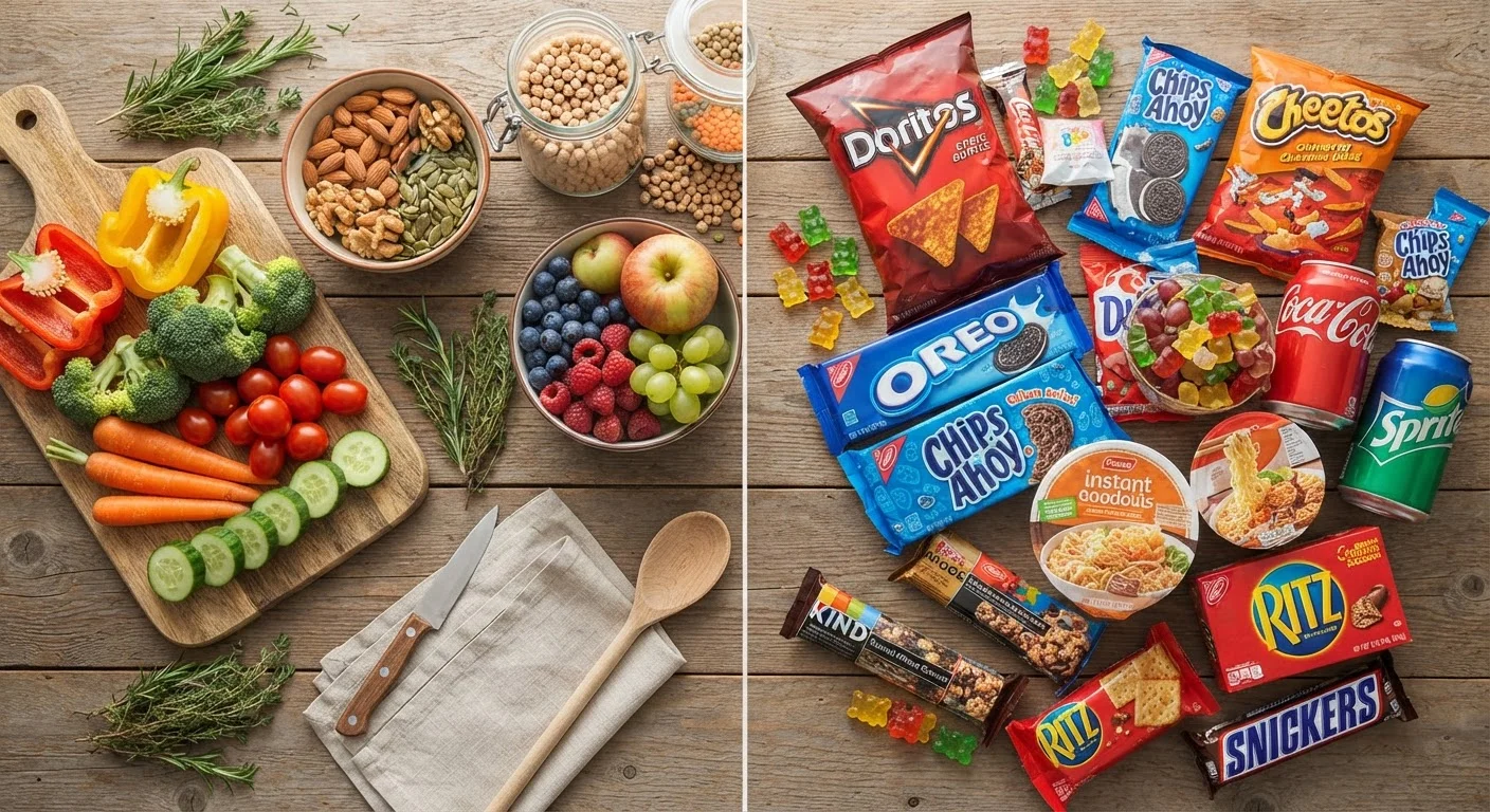 Whole Foods vs. Processed Foods: What the Difference Means for Your Diet